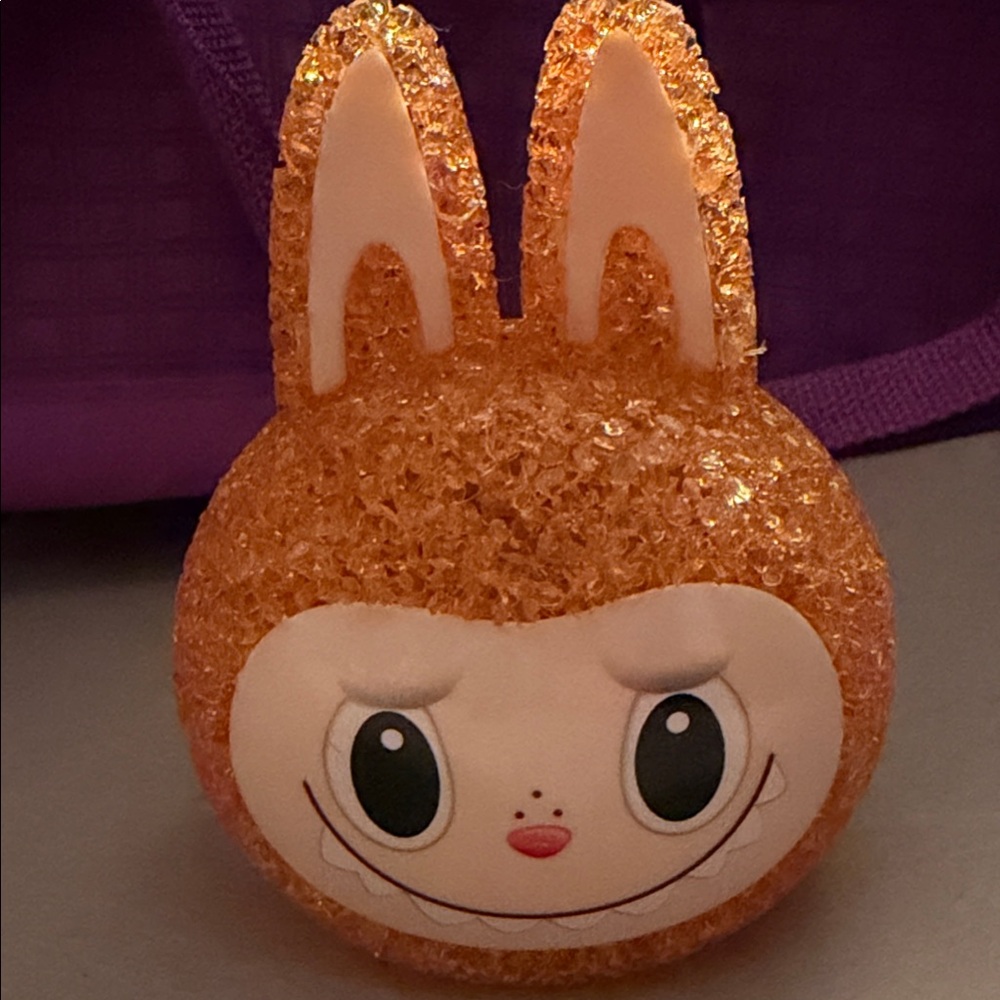 Sparkly crystal light up Labubu night light